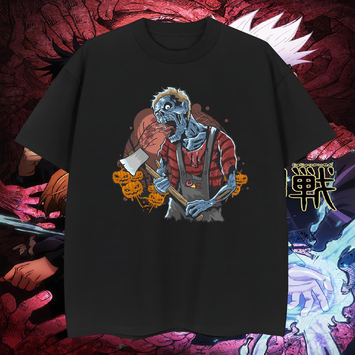 Soft Mens T Shirts zombie Breathable Casual Daily Wear Oversized 3XL 4XL 230g Pure Cotton Men Tshirts Designer Fashion Tops Tees