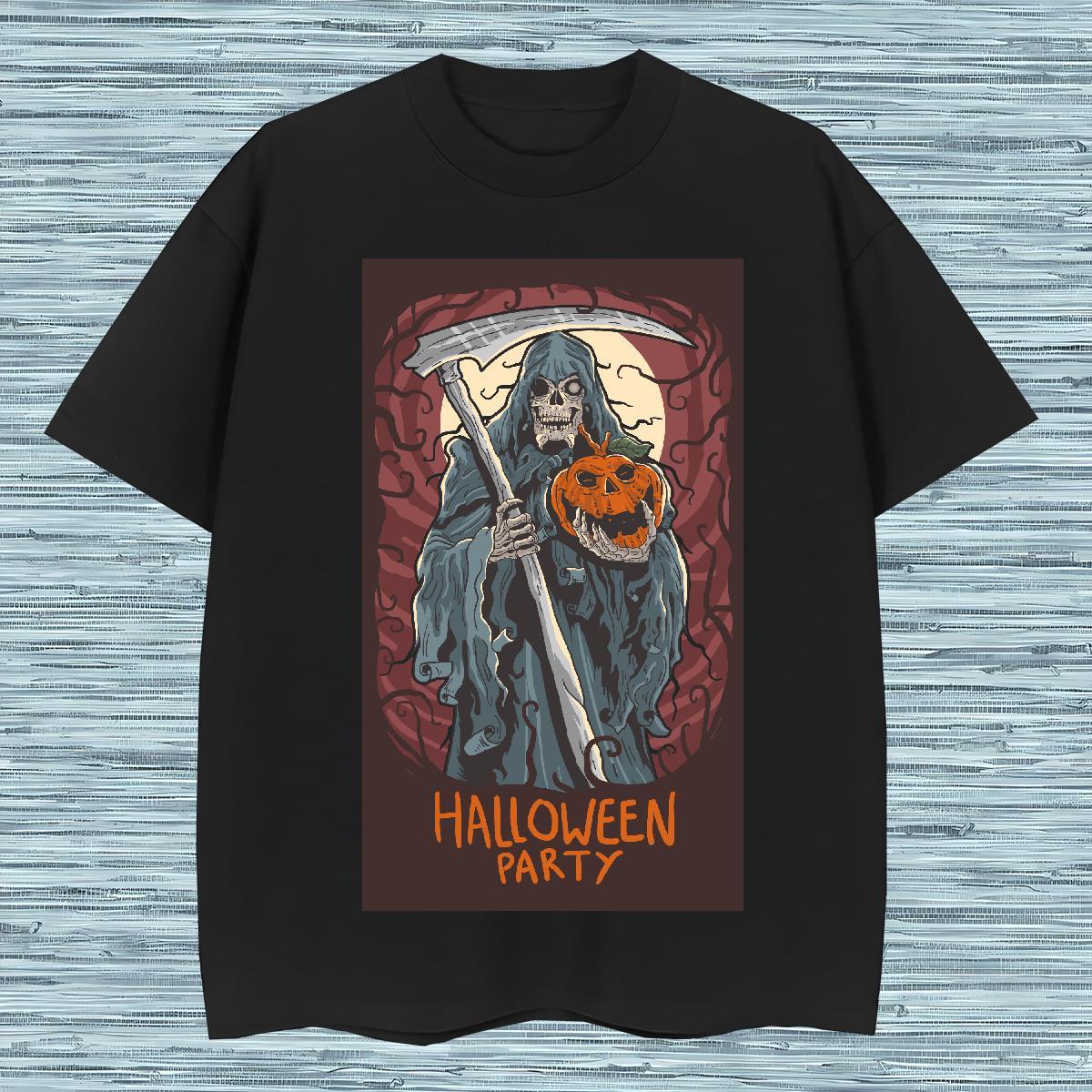 2024 Designer Men Clothes T-Shirt witch Casual 100% Cotton 230g Tee Shirt Crew Neck Breathable Comfortable Men T Shirts White Plus Size