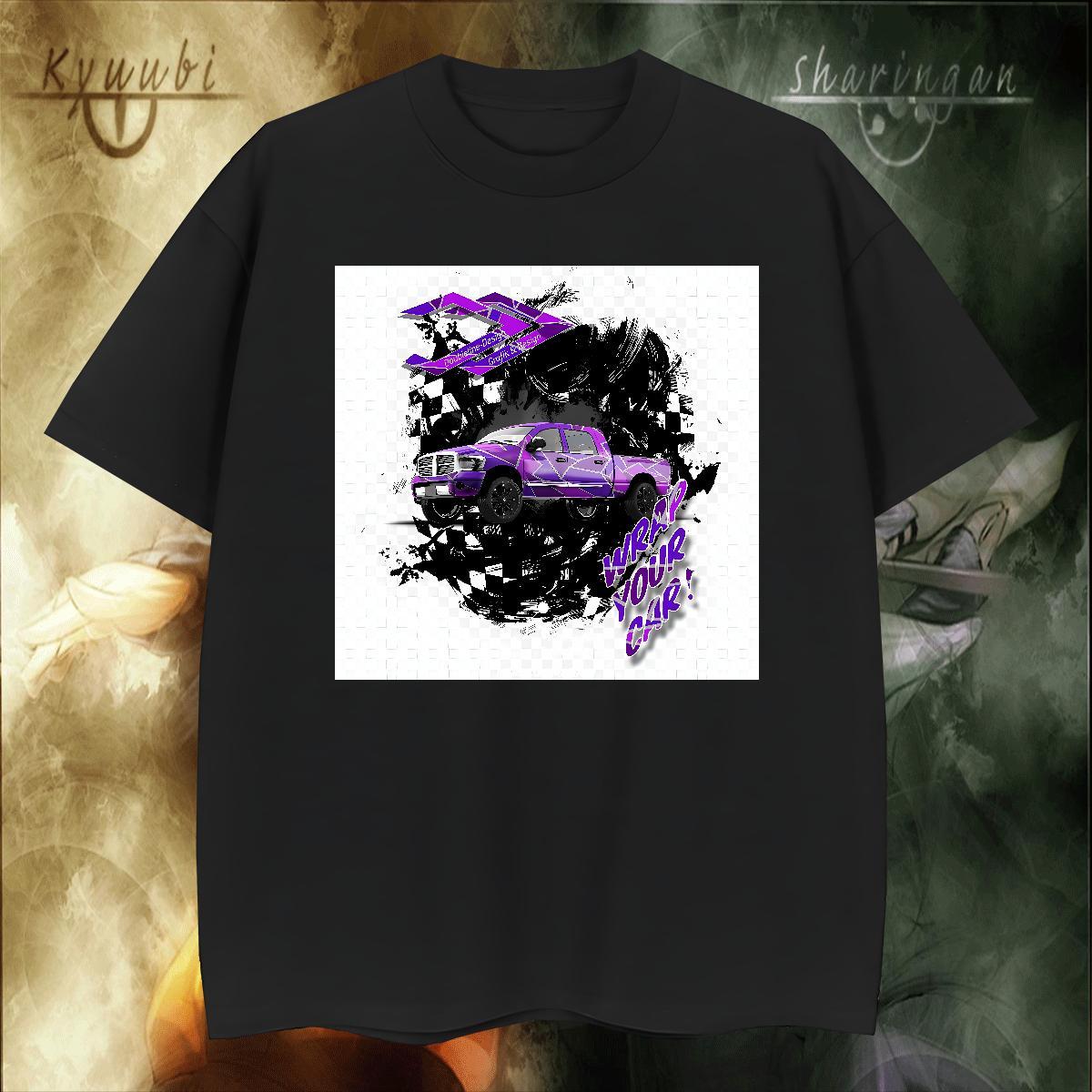 Loose Fit Couples T Shirts Hip Hop 230g 100% Cotton Black White Breathable Crew Neck car Mens T Shirts Custom Top Tees
