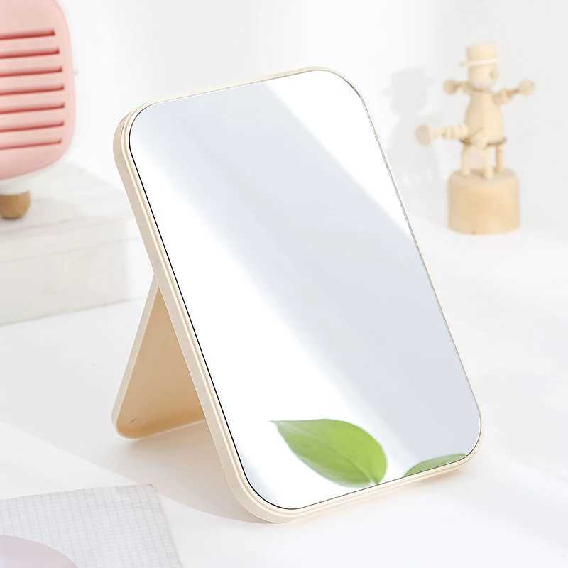Makeup Mirror Desktop Portable Vanity Mirror High Definition Folding Makeup Mirror Portable Desktop Vanity Mirror Square Y240819
