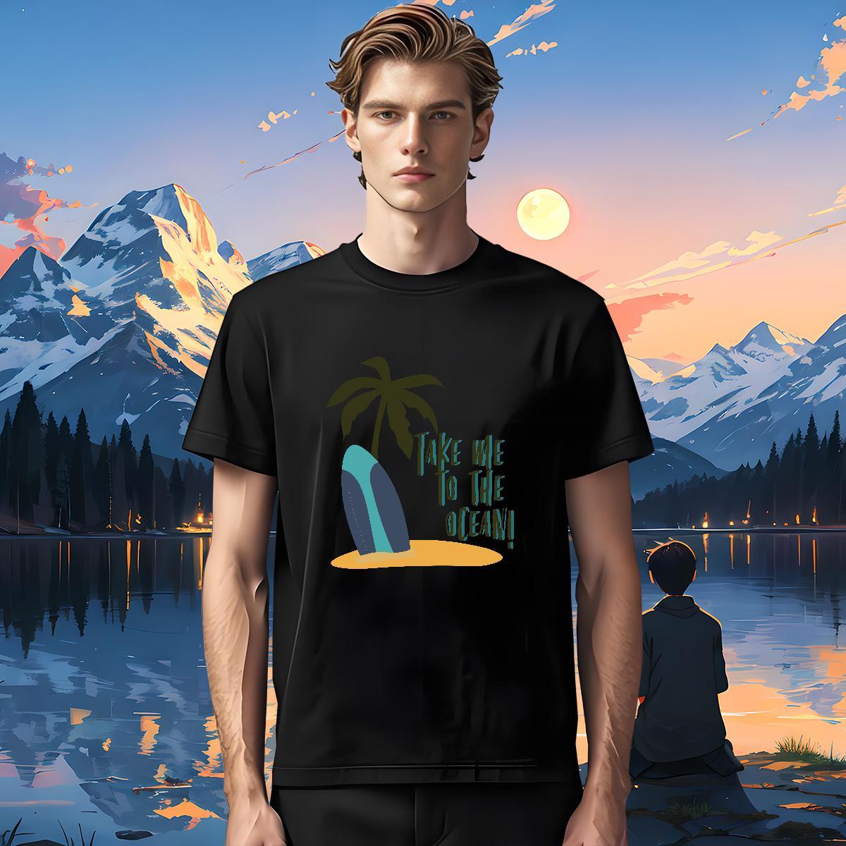 Popular tree 230g Cotton Men Clothes T-Shirt Sport Breathable Crew Neck Men T Shirts Stylist Custom Printing Tshirts