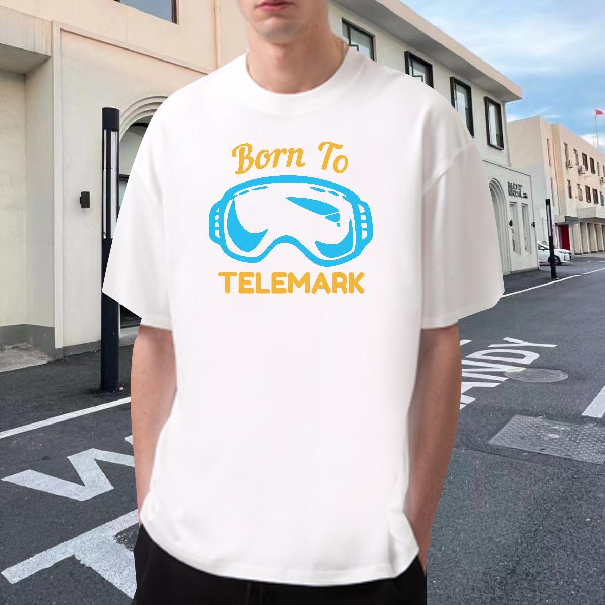 Wholesale Mens Tshirts Anime Printing Street 230g Cotton Custom Cartoon Crew Neck swimming goggles Man T Shirts New Designer Clothes
