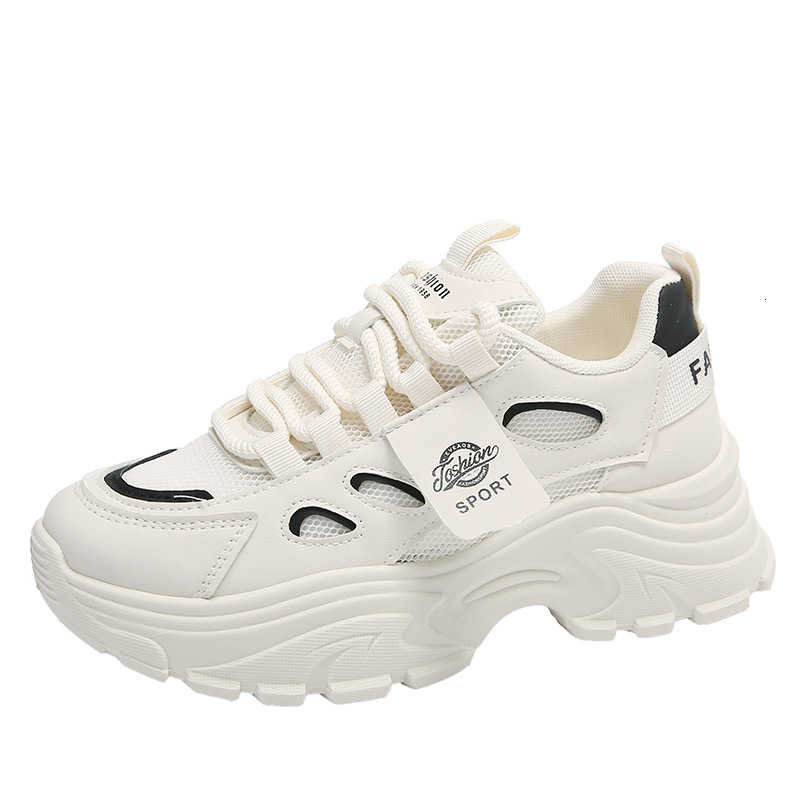 Ddmysports Instagram Korean Edition New Dad Female Summer Student Sports Running Casual Thick Sole Elevated Shoes FB OUTDOOR
