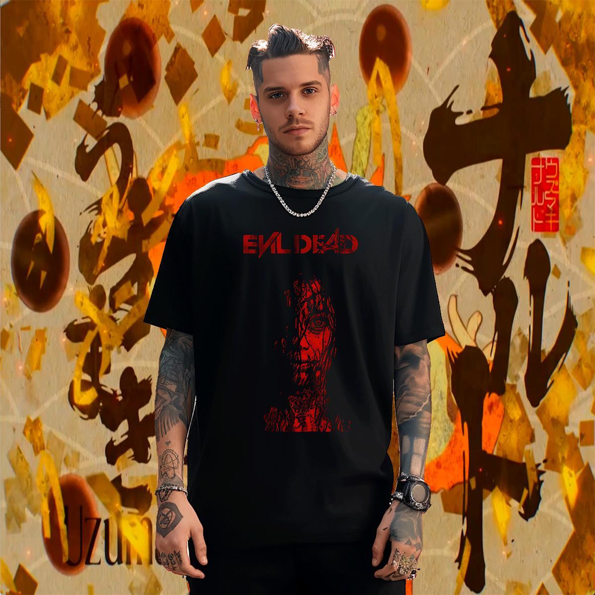 Fashion Design scary Couples T Shirts 230g Pure Cotton T shirt Customized Hip Hop Street Short Sleeve Soft Cool Design Clothings