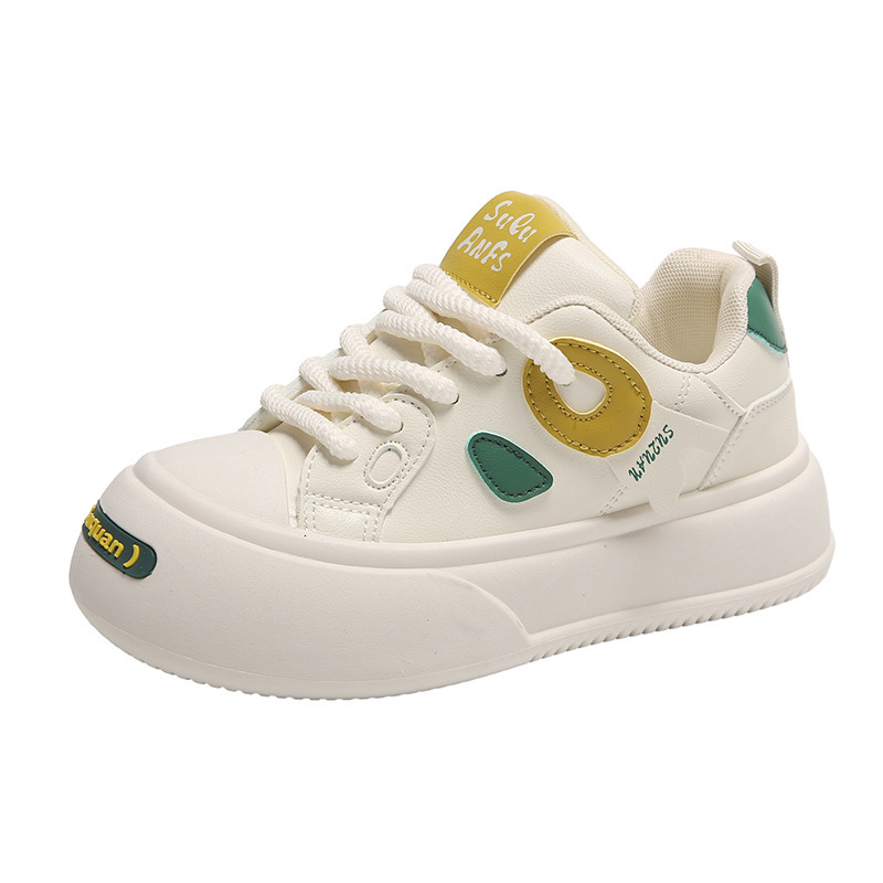 Ddmysports Little White Female Spring New Student Korean Edition Instagram Trendy Versatile Thick Sole Board Sports And Casual Shoes K OUTDOOR