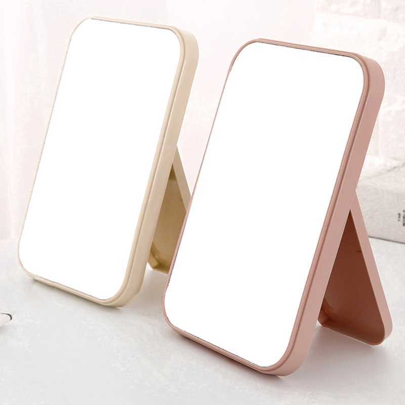 Makeup Mirror Desktop Portable Vanity Mirror High Definition Folding Makeup Mirror Portable Desktop Vanity Mirror Square Y240819
