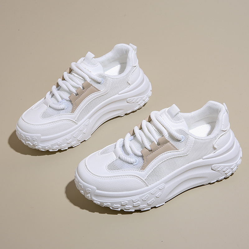 Ddmysports Summer New Instagram Korean Edition Ollow Dad Female Students Thick Sole Versatile Casual Sports Shoes JC OUTDOOR