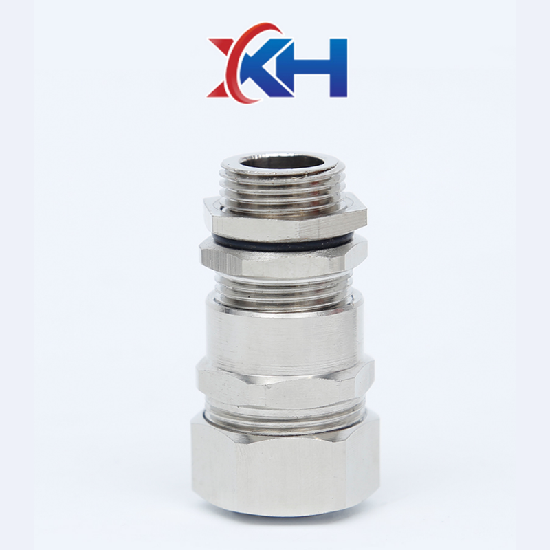 Double locking joint 304 stainless steel corrugated pipe waterproof gland stuffing box explosion-proof cable sealing lock
