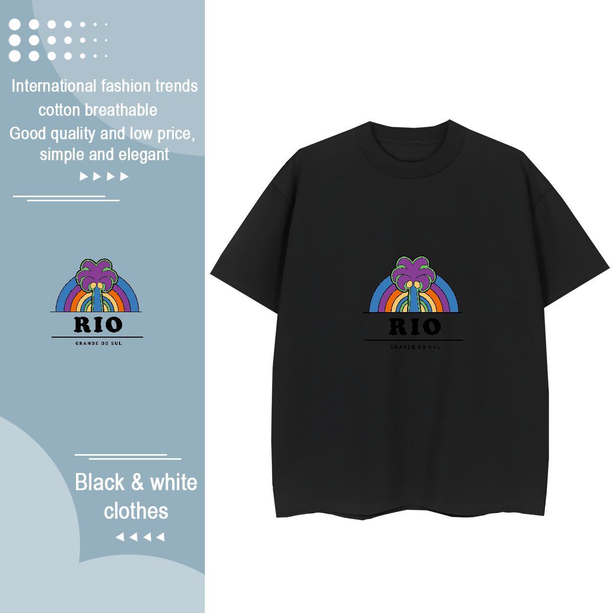 Custom Mens Tshirts tree Outdoor 230g 100% Cotton Clothings Pure Cotton Popular Man T Shirts Graphic