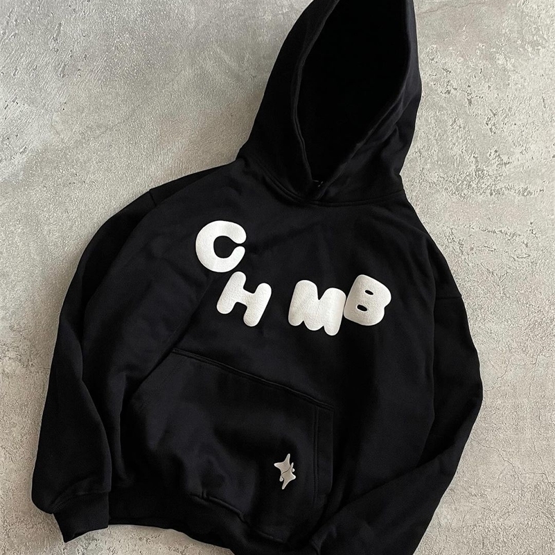 Y2k Retro Zipper Hoodie Size Casual Letter Printed Pattern Mens Street Hip Hop Casual Sportswear Large Hoodie streetwear men 240819