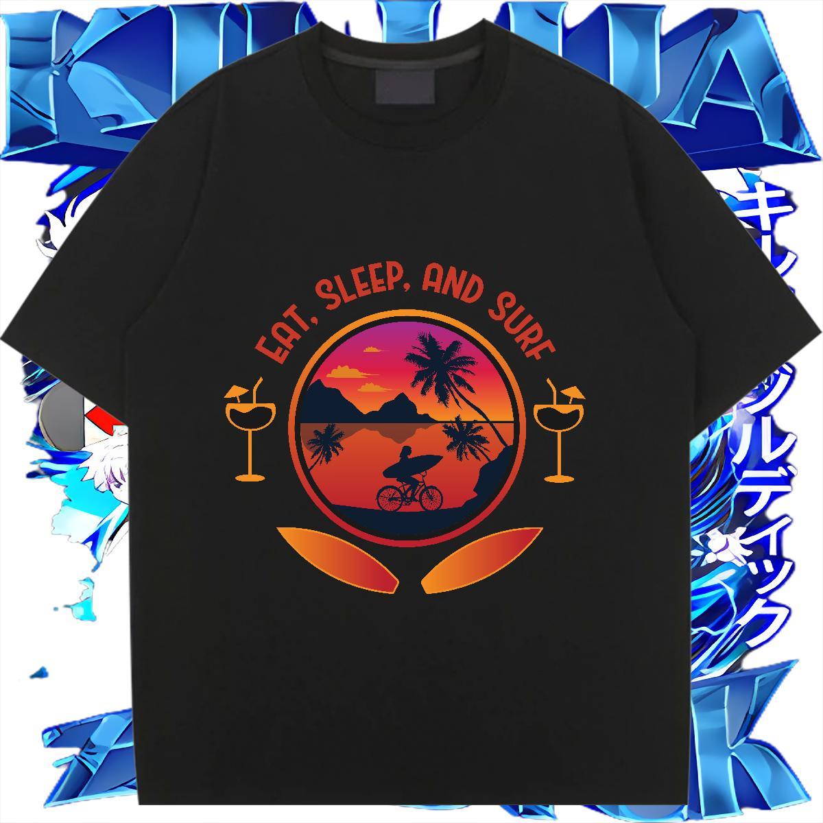 Classic Tshirt for Man Woman Daily Outfit Short sleeve Soft Clothes Brand 100% Cotton 230g by bike Black White T shirt