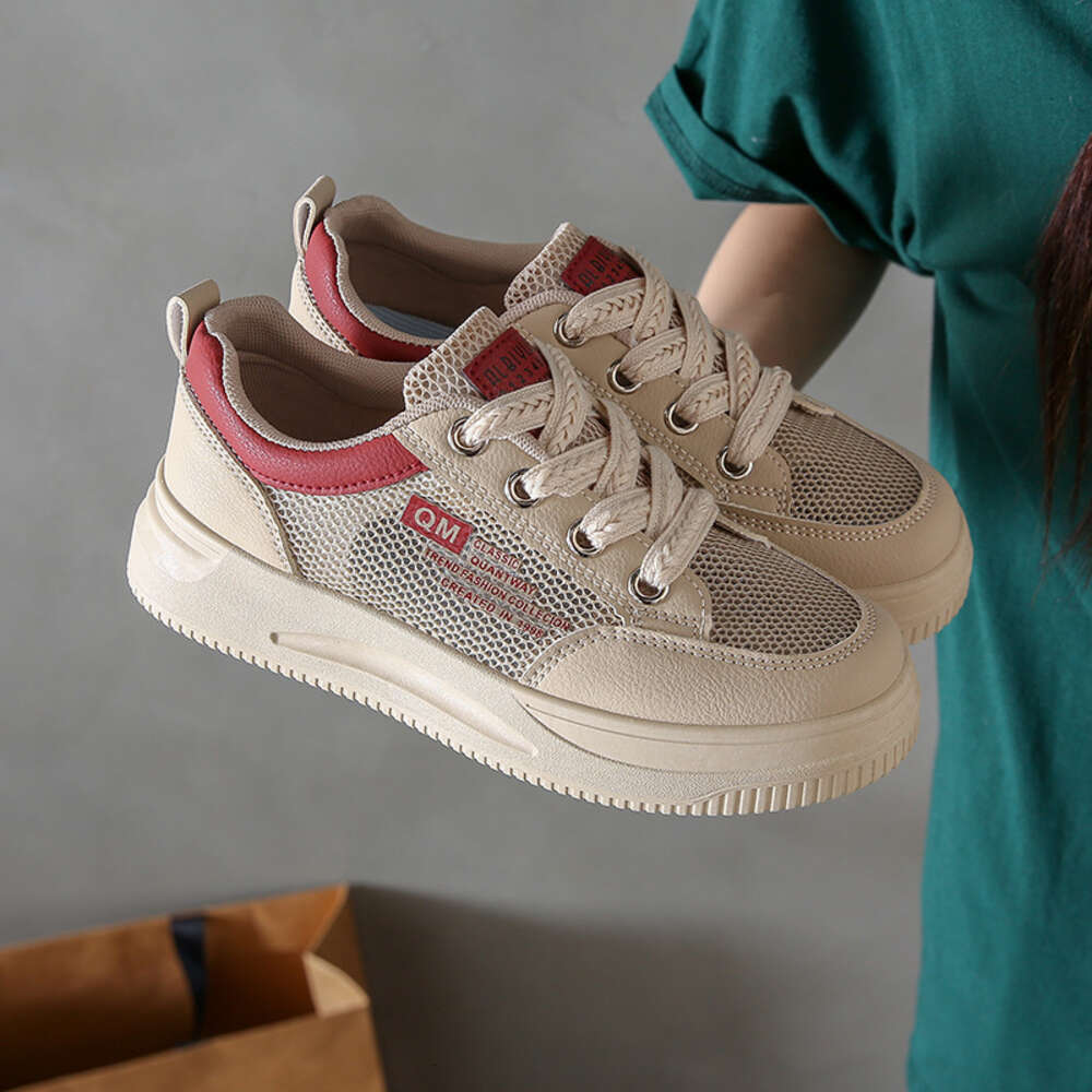 Ddmysports Summer New Instagram Korean Edition Ollow Small White Female Students Thick Sole Versatile Casual Women S Shoes B OUTDOOR