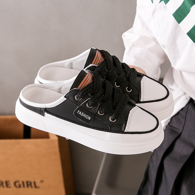 Ddmysports Little White Women S Summer New Korean Edition Instagram Female Student Casual Alf Drag Versatile Board Shoes Trendy Street Shoot Q OUTDOOR