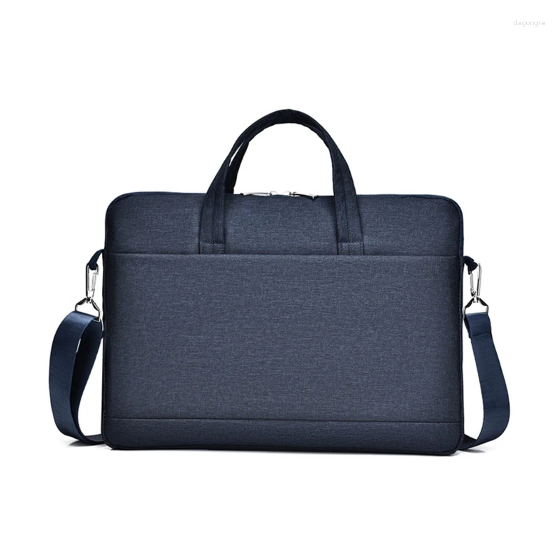 Laptop Briefcase Bag Women - Lightweight Carrying hot Case with Adjustable Strap for Business and School, 13 Inch, Black