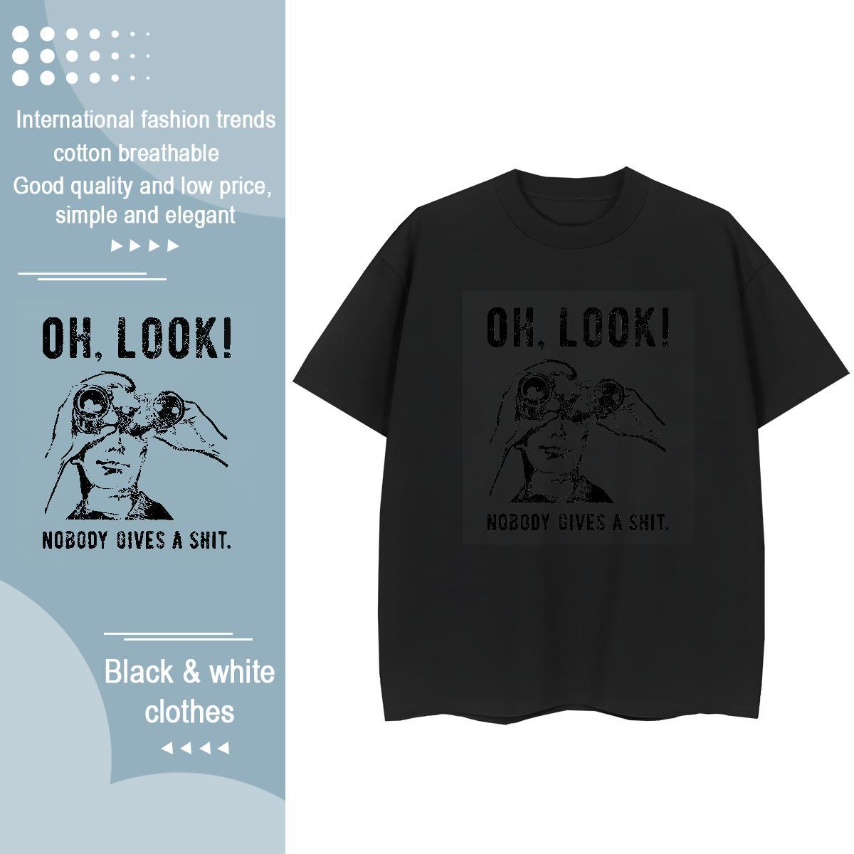 2024 Designer Lady T shirt Sport O Neck Short Sleeves Tee Shirt Loose 230g Pure Cotton people Anime Print T-Shirts for Women