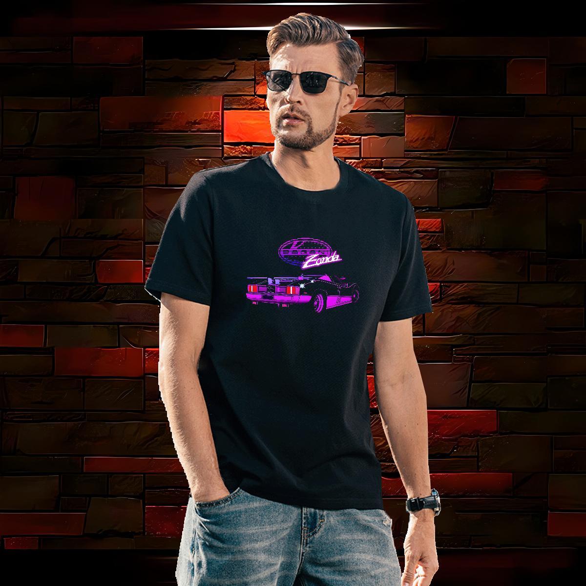 TOP Quality beach T Shirts Men Anime Printing Street Men Tshirts 230g 100% Cotton Designer Crew Neck Plus Size Custom Tops