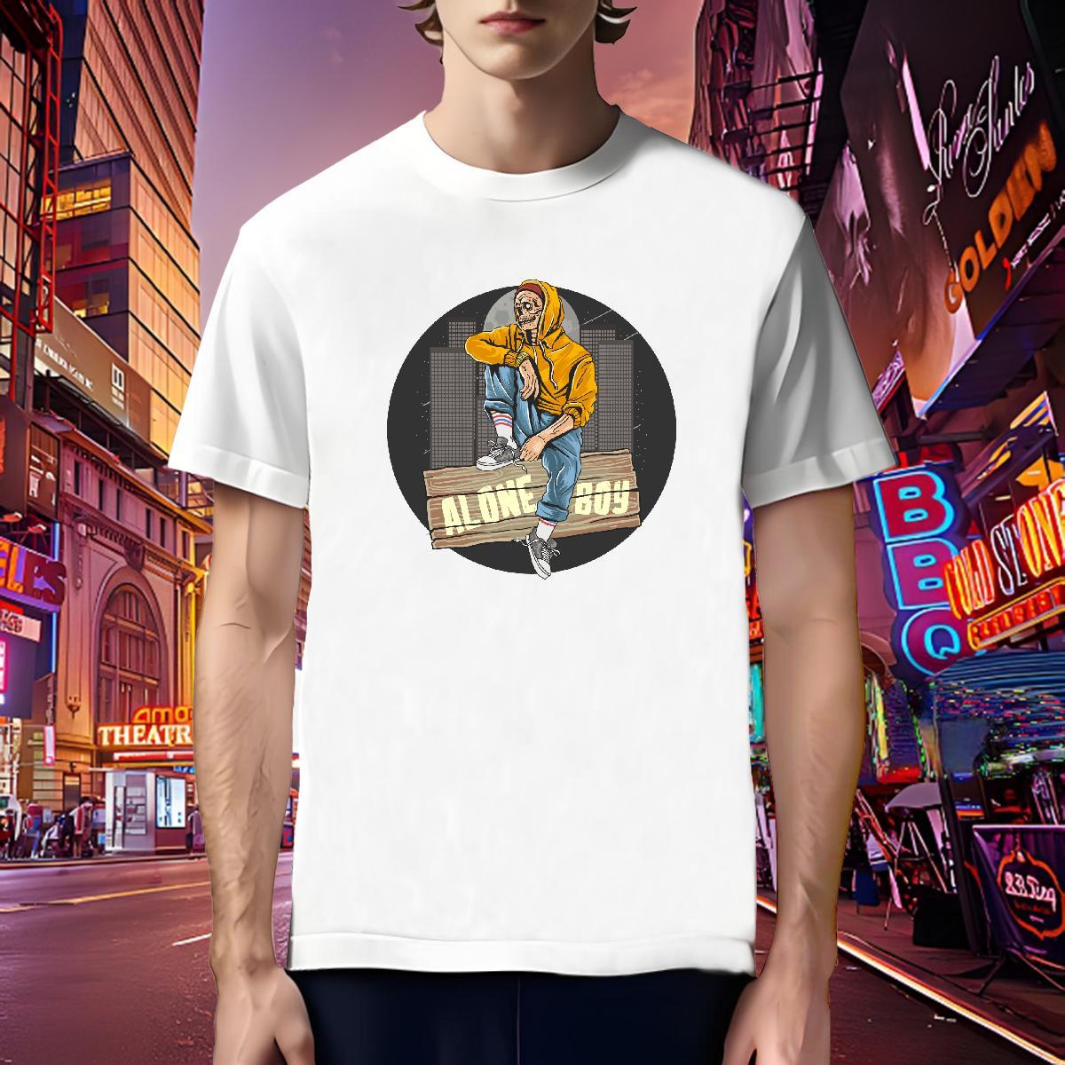 Brand Men T Shirts halloween Round Neck Short Sleeve Street Wear White Plus Size 230g 100% Cotton Tshirt for Man Woman Fashion Designer Tee Shirt