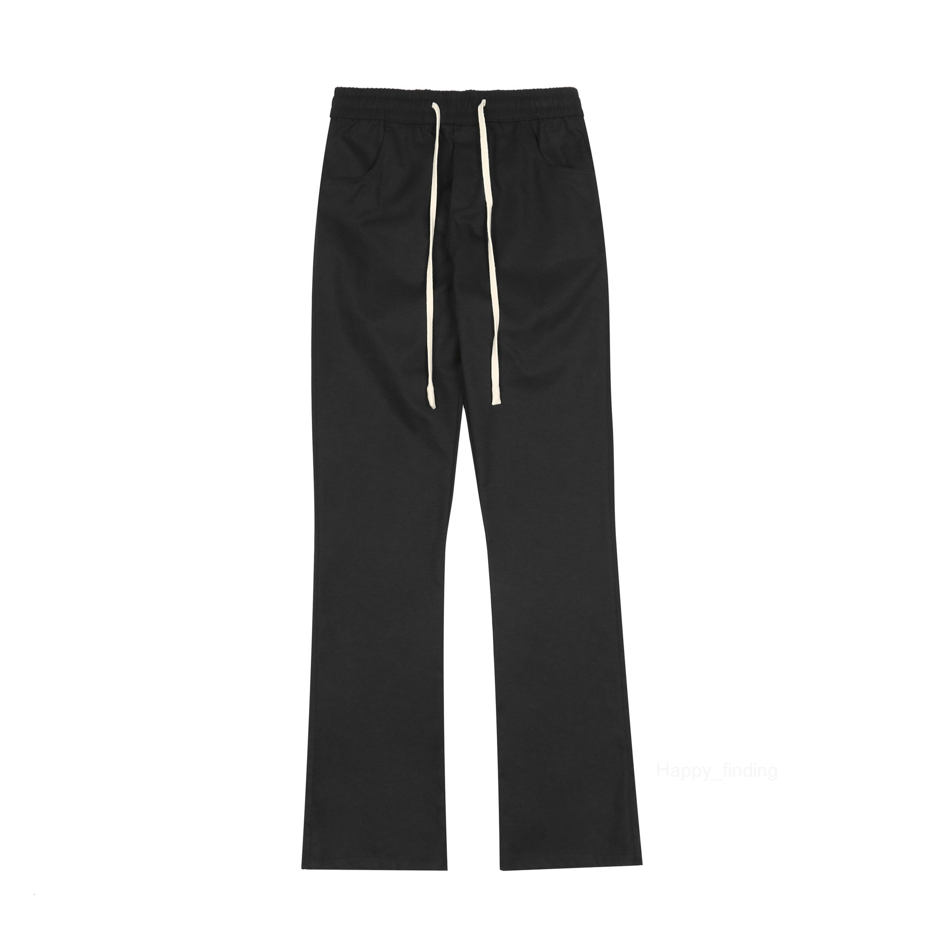 Fw American Street High Street Dark Tide Style Design Theme Casual Plush Micro Horn Pants