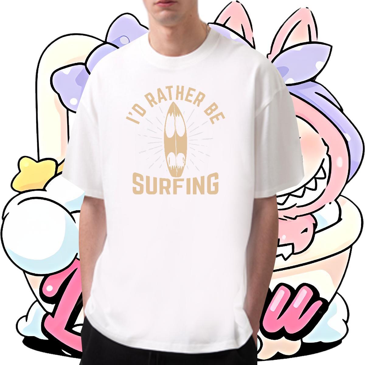 Cool monogram 100% Cotton 230g Couples T Shirts Street Casual Short Sleeve O-Neck Man T Shirts New Custom Printed Tees Shirts