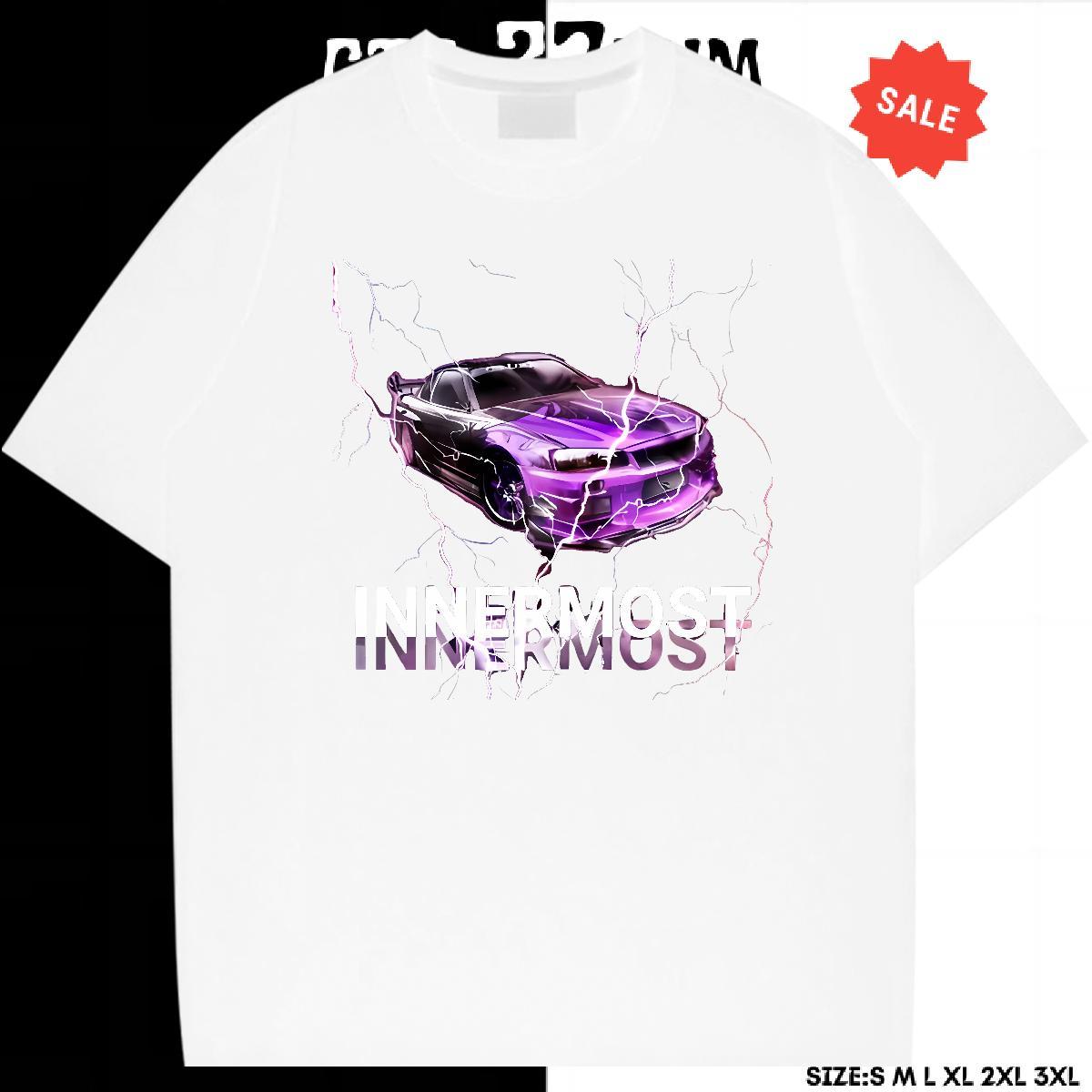 Free Shipping Tshirts Casual Daily Wear 230g Pure Cotton DIY Printed Short Sleeve O-Neck car T-Shirts for Men Designer Clothes