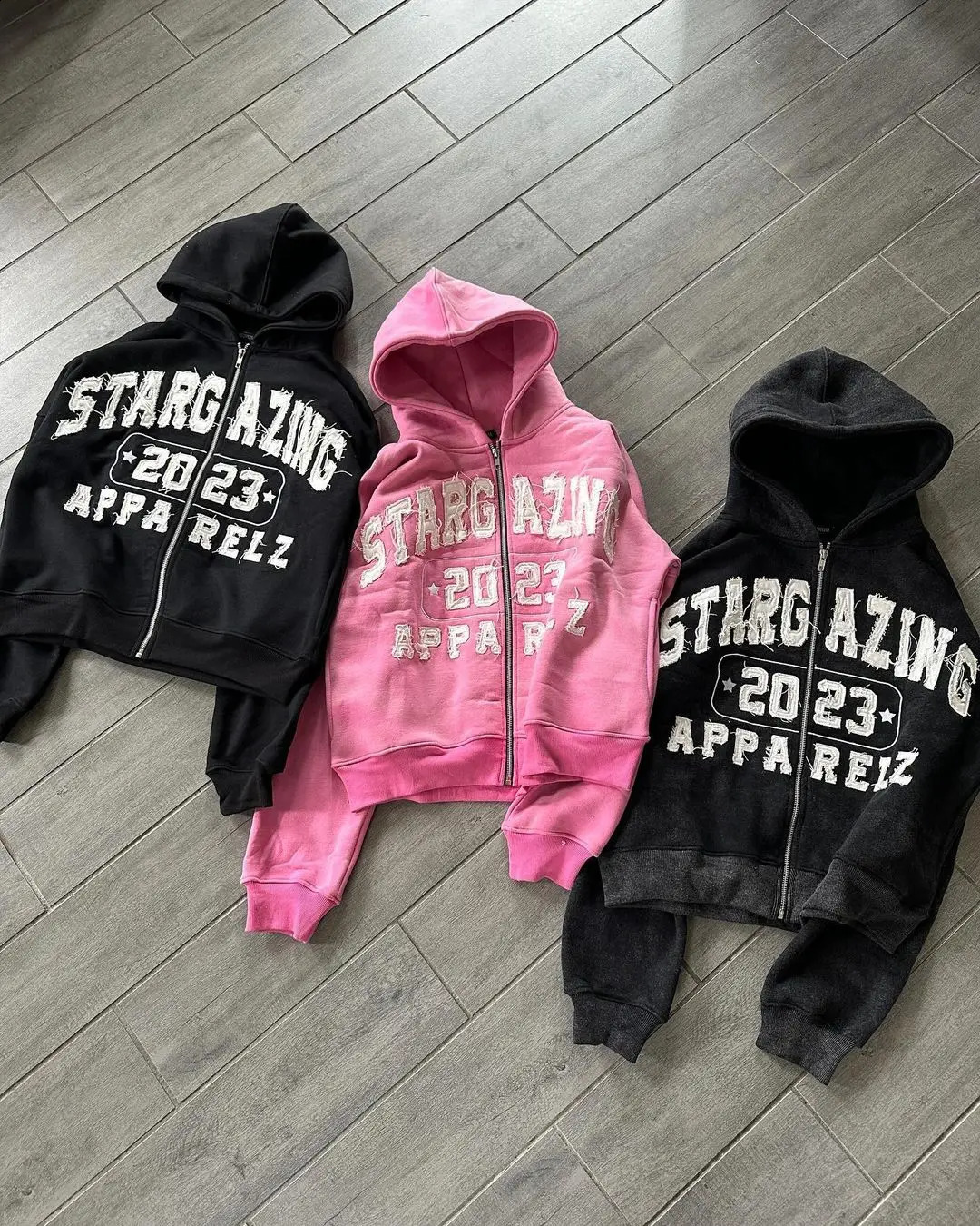 European and American Letter Embroidery Fashion Y2K Hoodie Harajuku Trendy Sweatshirt High Street Hip-hop Loose Sportswear Top 240819