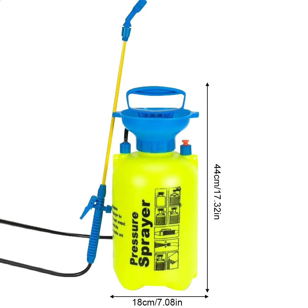 2L/ 5L Hand Pressure Sprayer Air Pressure Pump Sprayer for Garden Irrigation Gardening Tools Watering Can Mist Nozzle for Lawn 240819