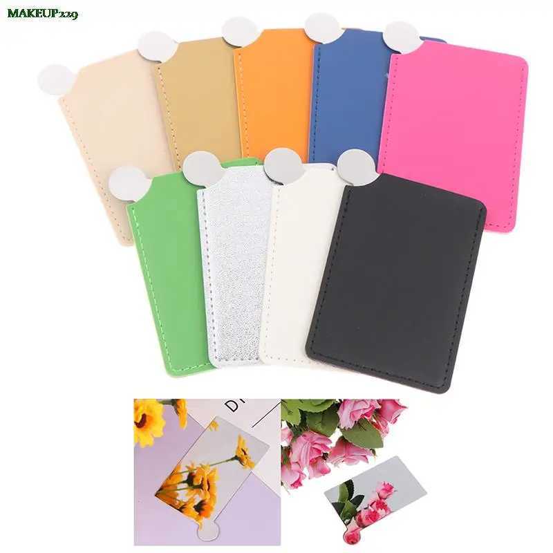 1pc Portable Mini Stainless Steel Unbreakable Makeup Pocket Mirror Cosmetic Mirror Cute Makeup Hand Pocket Mirror Y240819
