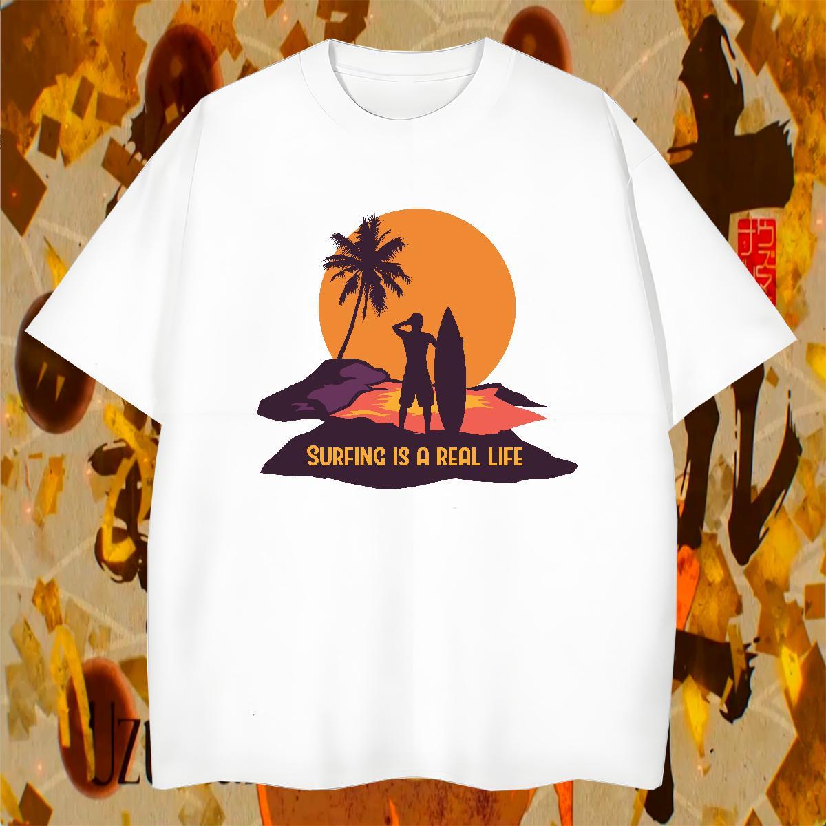 Free Shipping Men Tees Home Outdoor 100% Cotton 230g Skull Short Sleeve Soft skateboarding T shirt Factory Direct Tops Tees