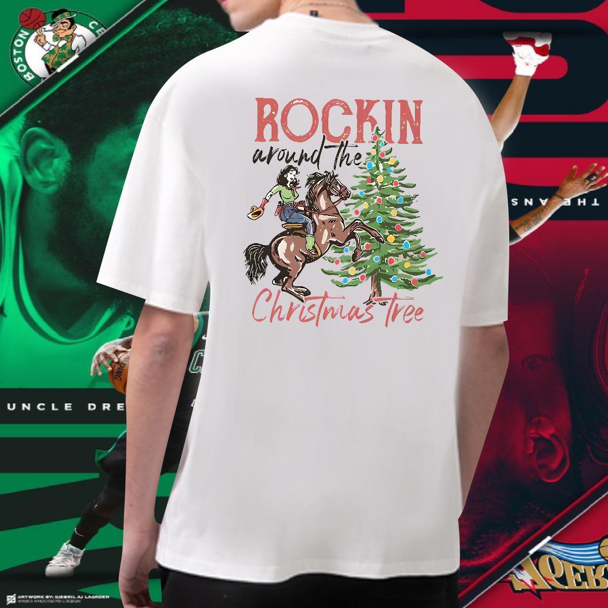 Designer Mens T Shirts Chrismas Round Neck Short Sleeve Daily Outfit Custom Big Size 230g Pure Cotton Men Tshirts Classic Casual Polos