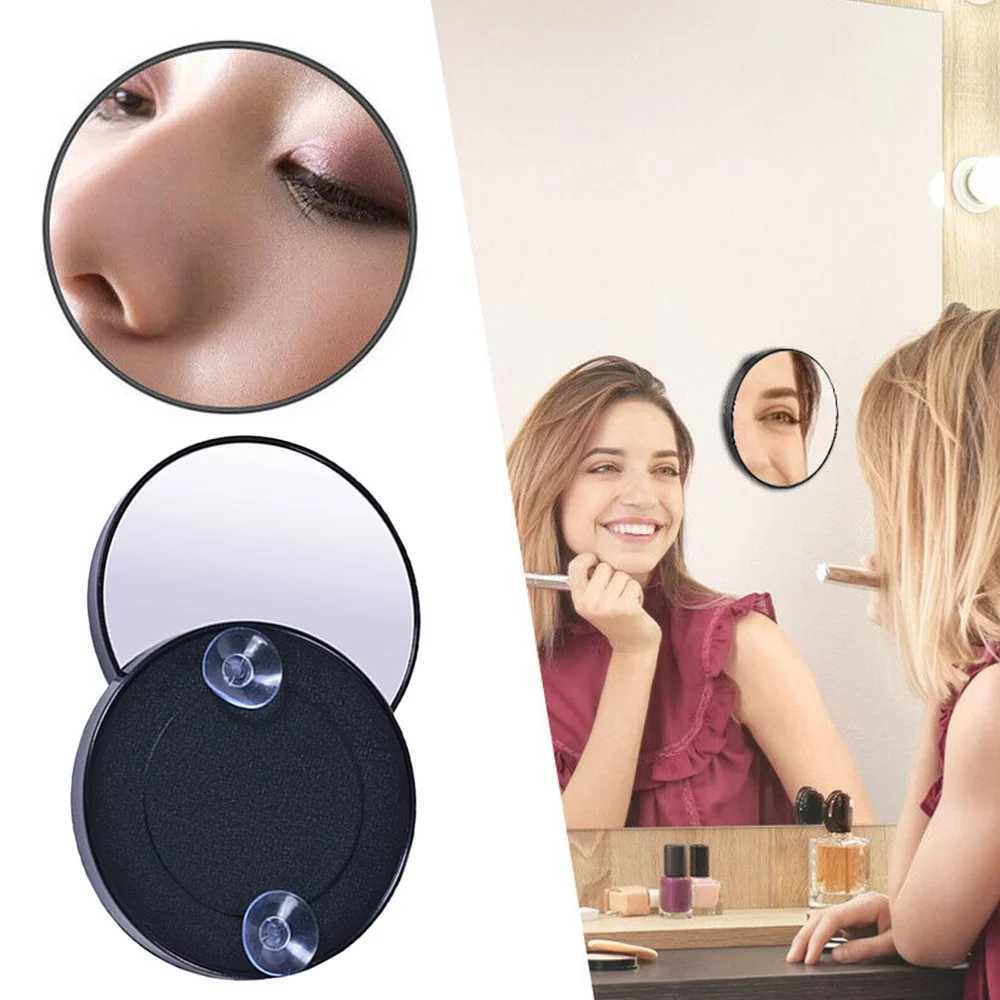 Magnifying Mirror Much Increase 2X/3X/5X/10X Amplify Cosmetics Tool Clear Suction Cups Portable Size Round Makeup Mirror espejo Y240819