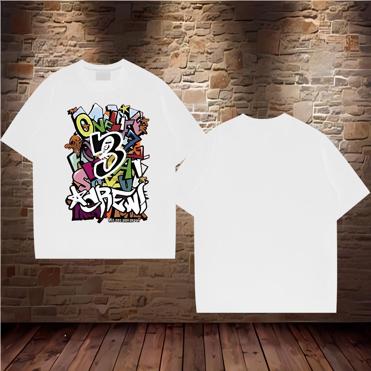Brand letter 230g Pure Cotton Men Tshirts Casual Short Sleeve Soft Mens T Shirts New Designer Skull Tops