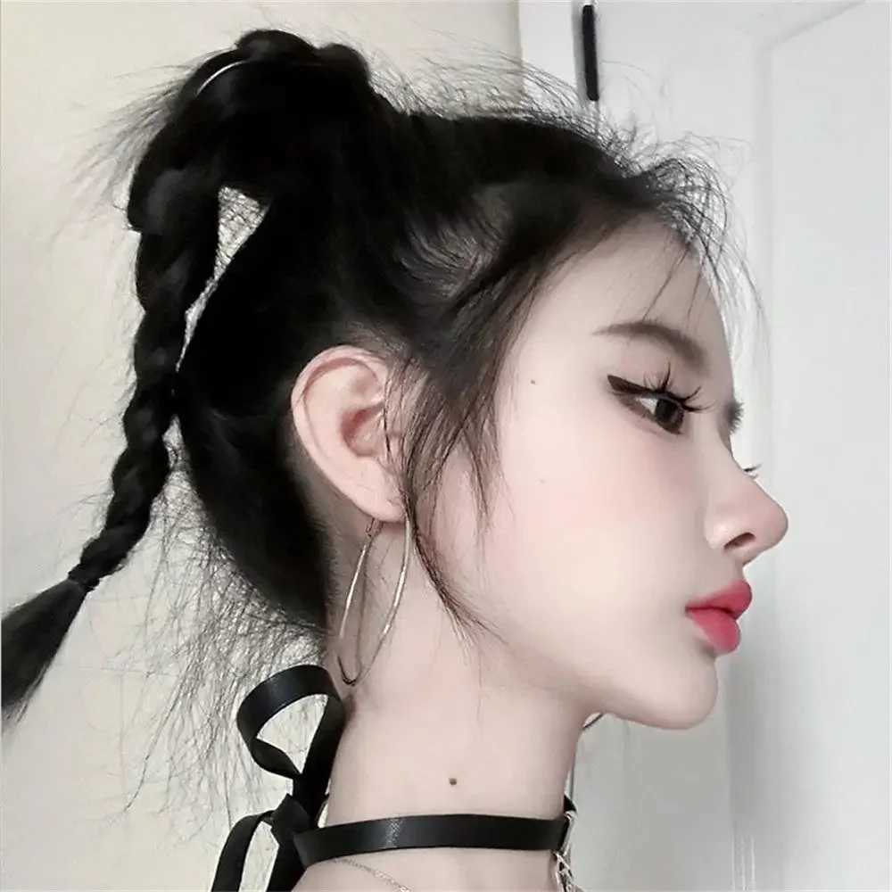 2024 Womens Fashion Wig Womens Wig Weaving High Tail Weaving Wig W240817