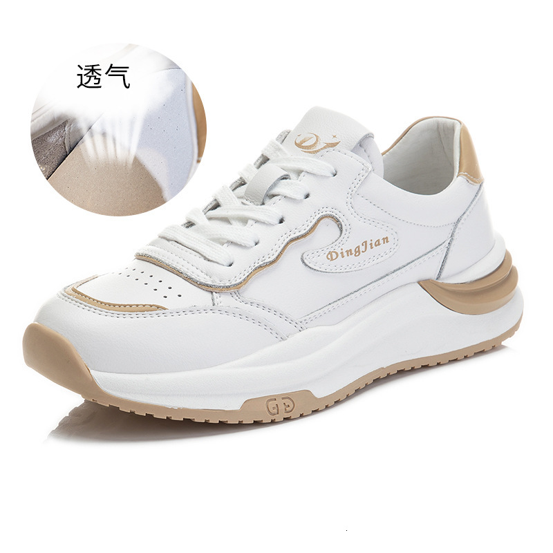 Ddmysports Genuine Leather Forrest Gump For Women In Spring New Running Sports Shoes Casual And Versatile Thick Soled Wenzhou S OUTDOOR