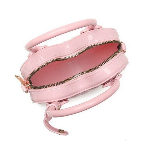PVC Love Barbie Jelly Fashionable Versatile Banquet Bag, Stainproof and Easy to Wash, Summer Women's Diagonal Cross Bag