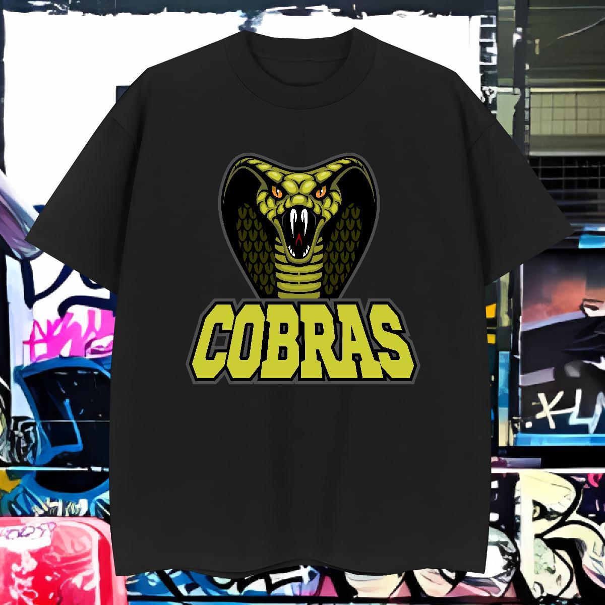 Free Shipping T-Shirts for Men cobra Pure Cotton Home Outdoor Customized Print 100% Cotton 230g Tshirt for Man Woman Factory Direct Tees
