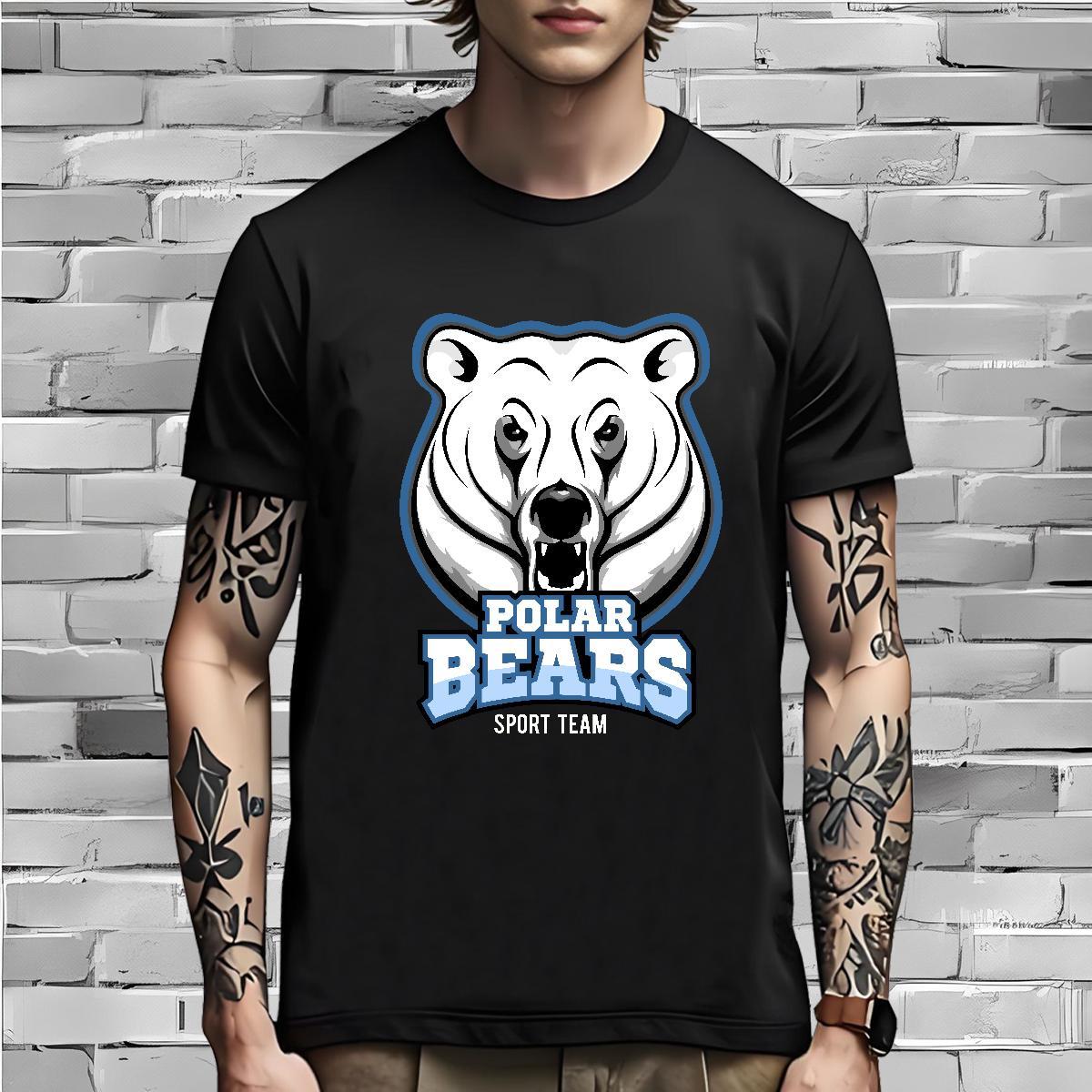 Soft T-Shirts for Men bear Short Sleeve Soft Home Outdoor DIY Anime 230g Cotton Men Tshirts 2024 Summer Top Tees