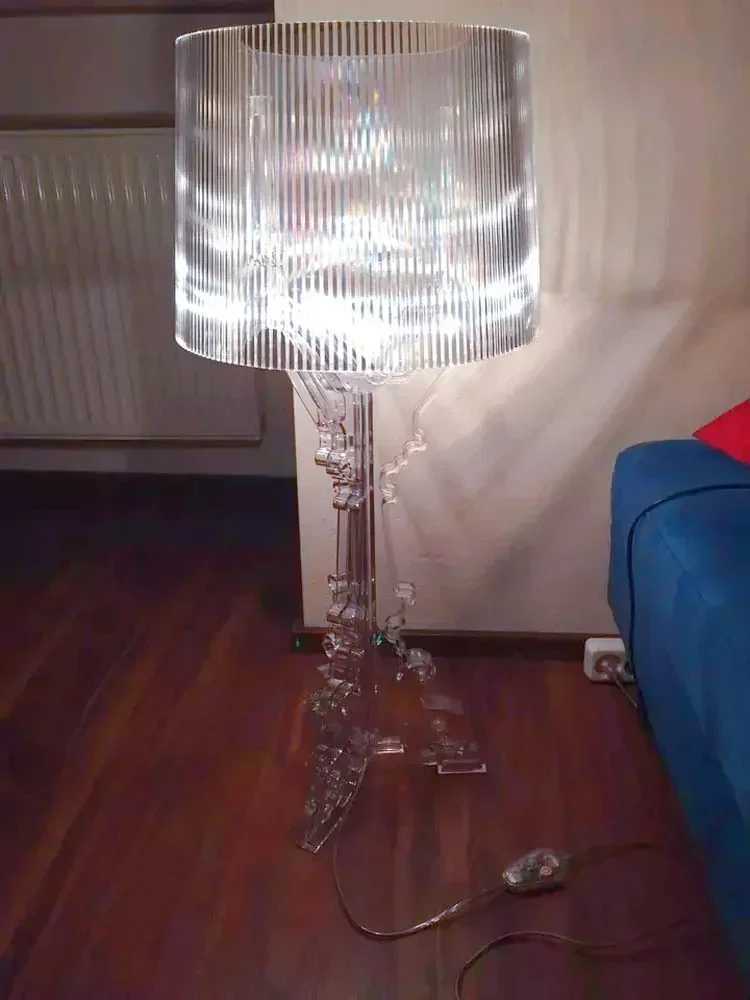 Transparent white Baroque ghost desk lamp bedroom simple modern creative personality internet red optical balcony desk lamp X241021