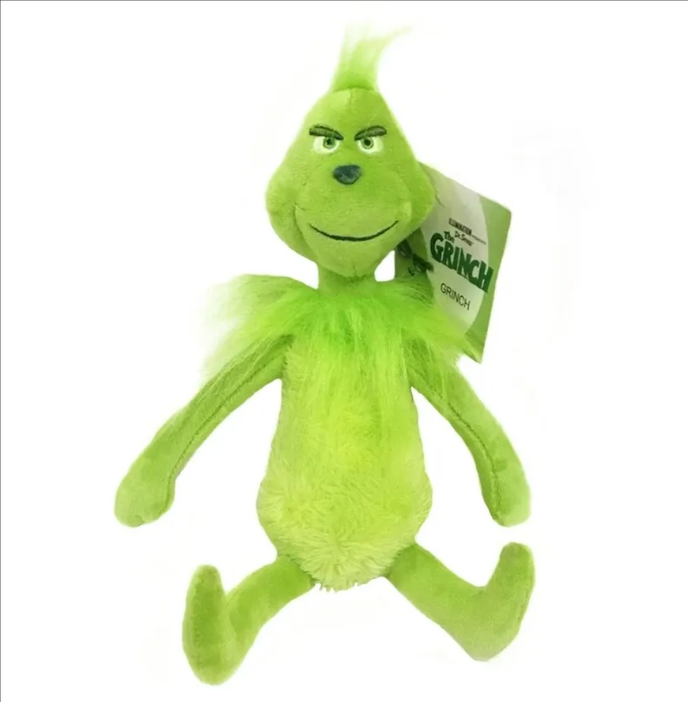 1PC Stole Plush Toys green Grinch stuffed toy Max Dog Doll Soft Stuffed Cartoon Animal Peluche for Kids Christmas Gifts GG0820