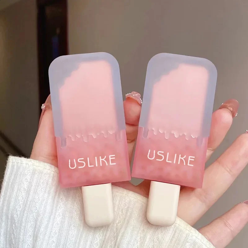 Ice Cream Lip Glaze Waterproof Lasting Non-Stick Cup Matte Velvet Liquid Lipstick Lip Gloss Tint Womens Lips Makeup Cosmetics 240819