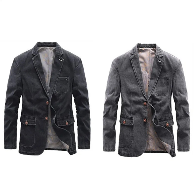 Mens casual jacket Plus size 4XL spring ultrathin sports mens denim jeans MY253 240819