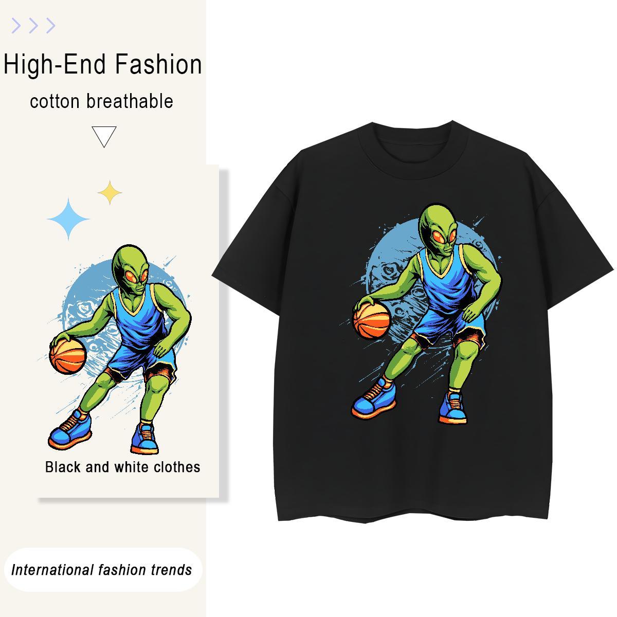Designer ET 230g Pure Cotton Tshirt for Man Woman Street Casual Crew Neck Breathable Mens T Shirts Classic Casual DIY Logo Oversized Polos
