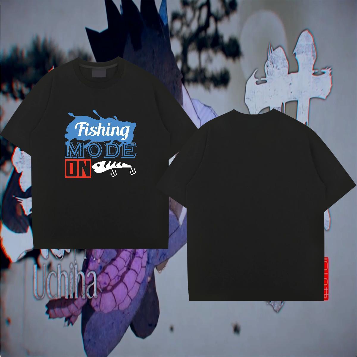 Free Shipping Tshirts Casual Daily Wear 100% Cotton 230g Custom Print Plus Size Breathable Short Sleeve fish T Shirts Men Designer Fashion Tee Shirt