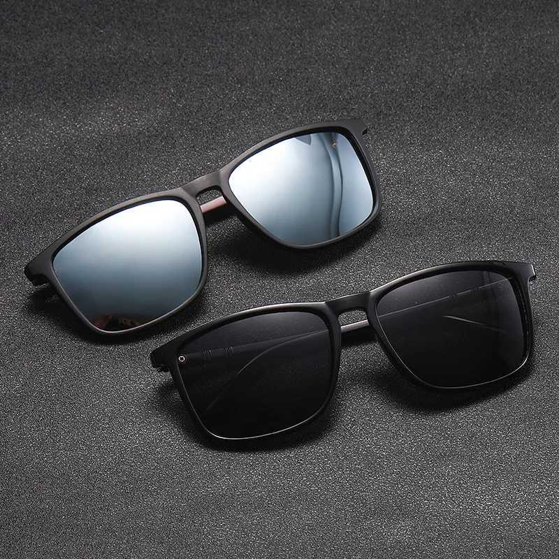 Outdoor Driving Sunglasses Popular Square Large Frame Sun Glasses Classic Polarized Glasses Men Women Fishing Glasses W241228