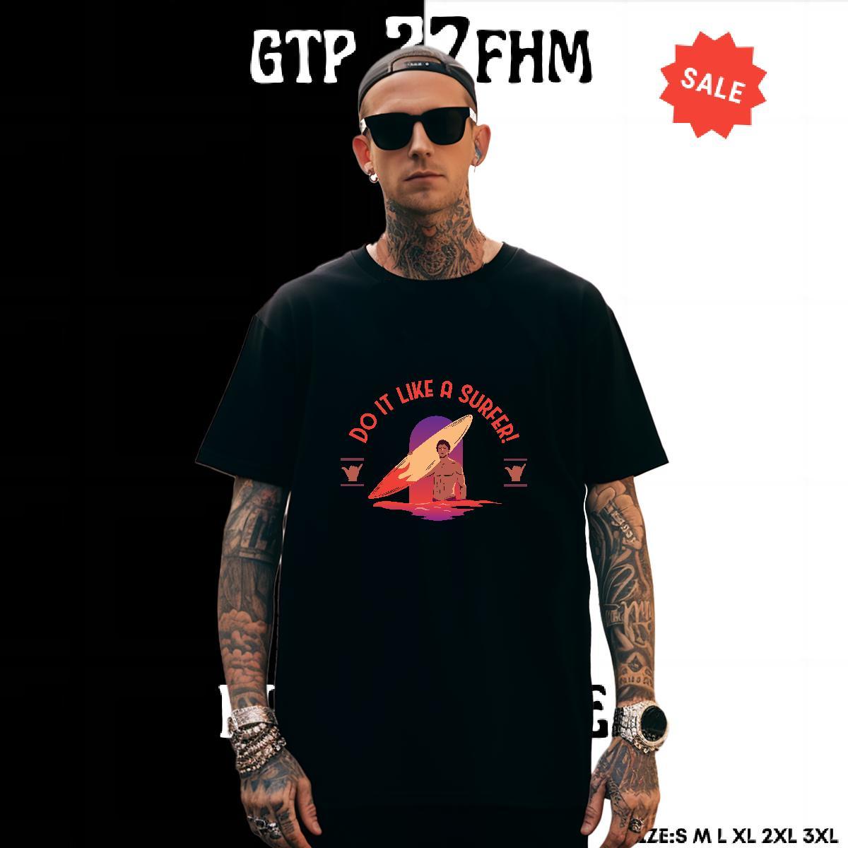 Popular Tshirts Beach 230g 100% Cotton DIY Printed Round Neck Short Sleeve muscle men T-Shirts Stylist Polos
