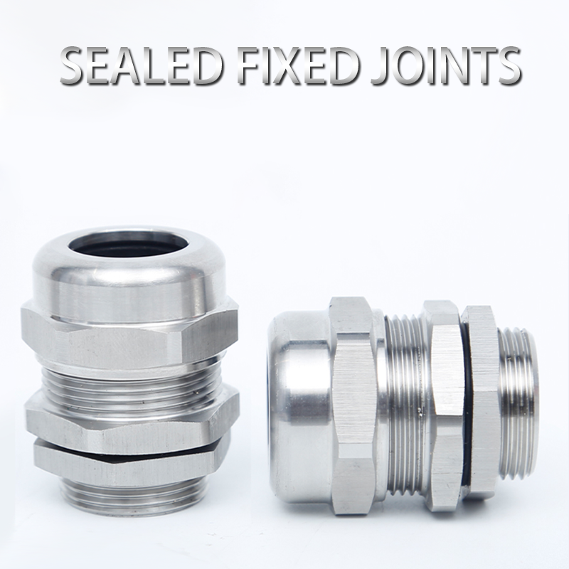 Joint gland 304 stainless steel explosion-proof cable waterproof armor M20-M25-M32M40M50 sealed fixed head
