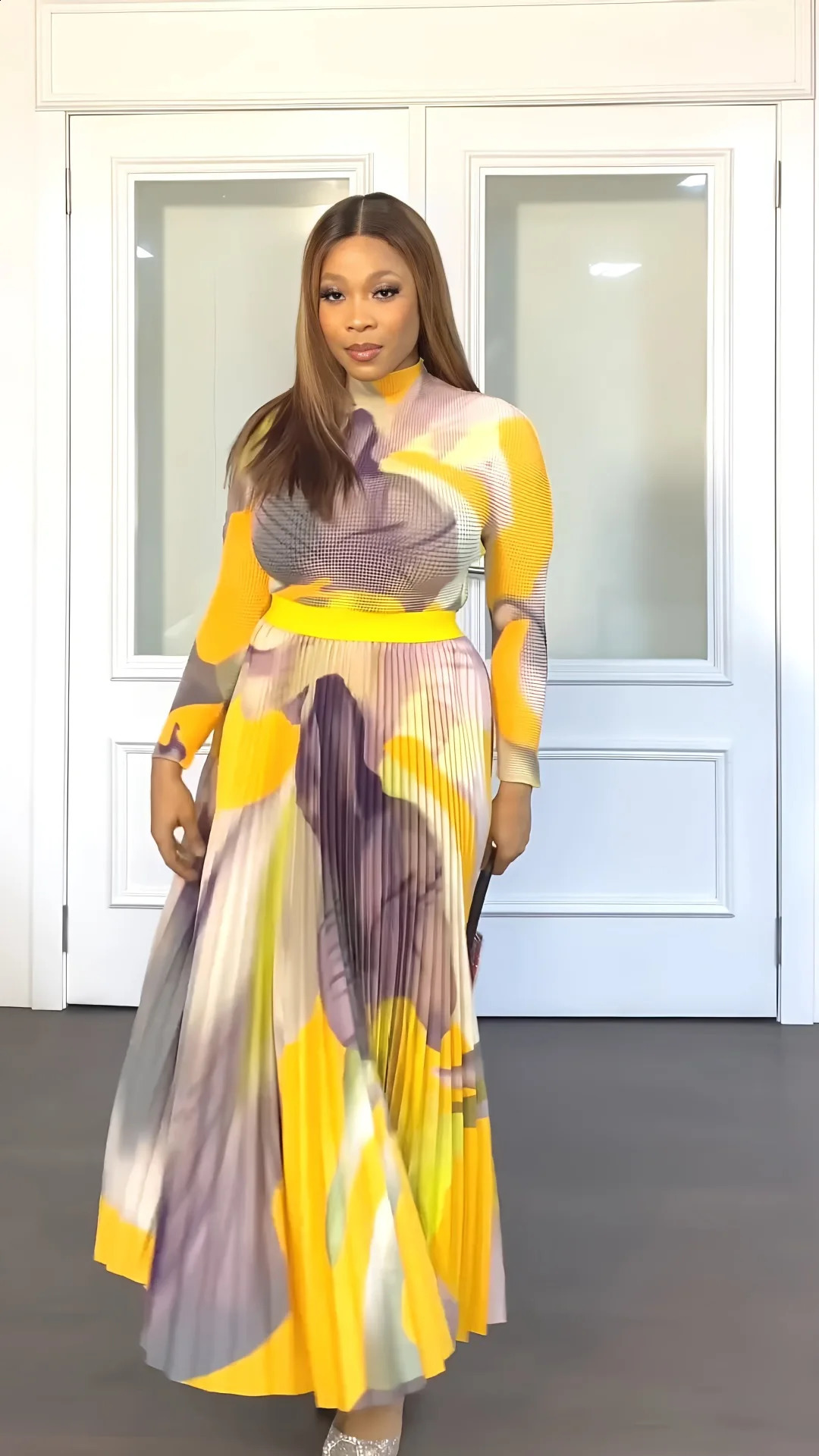 Clothing Autumn Winter Fashion Dashiki Ankara Two Pieces Set Tops And Skirts Suits Print Outfits For Women Dress Set 240813