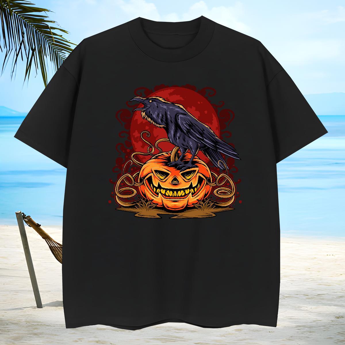 Soft T shirt eagle O-Neck Short Sleeve Street Wear White Plus Size 230g Pure Cotton Mens Tshirts Fashion Design Tee Shirt