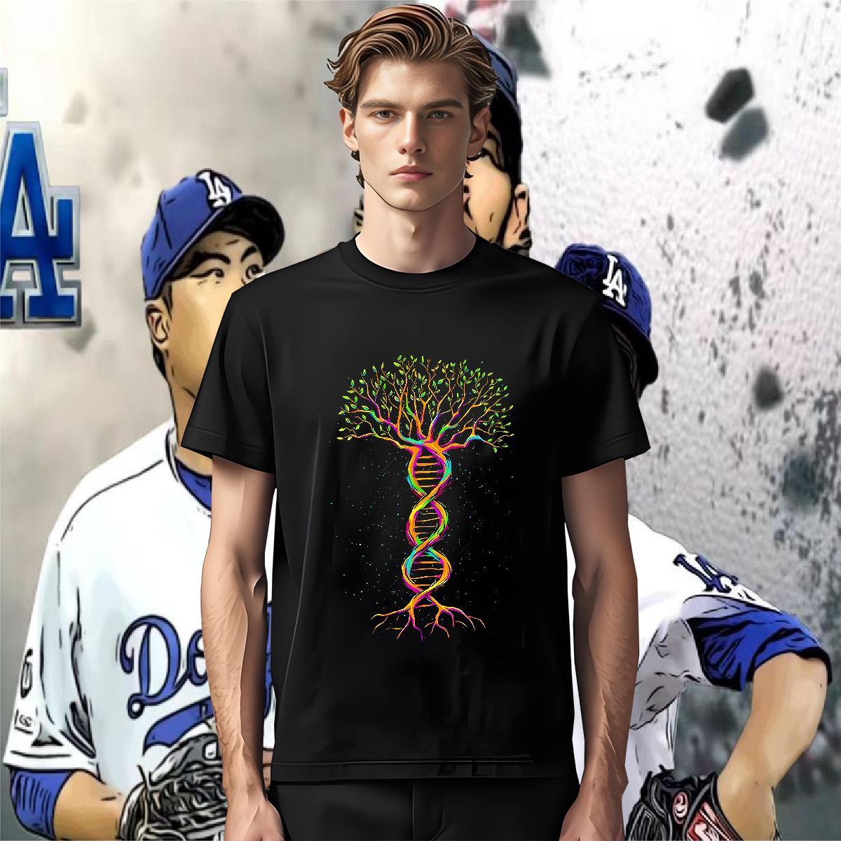 2024 DIY Mens Tshirts tree Daily Outfit 230g Pure Cotton Clothes Breathable Short Sleeve Soft T shirt Custom Print Oversized
