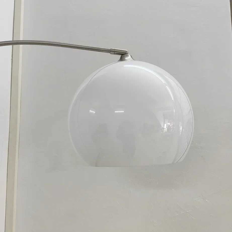 Nordic Creative Led Floor Lamp Living Room Bedroom Stainless Steel Floor Lamp Simple Personality Curved Floor Lamp Y240820