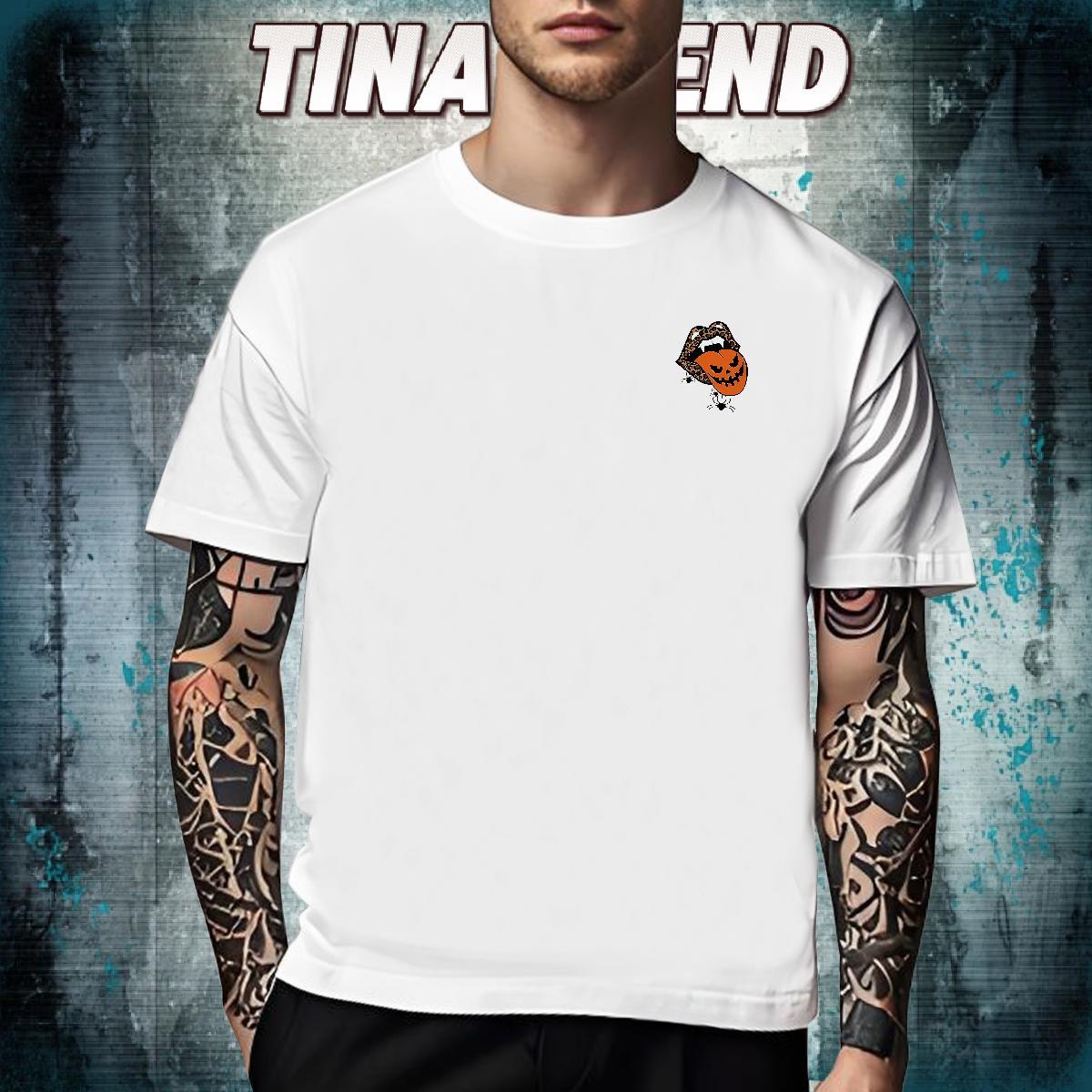 New Men Clothes T-Shirt halloween Hip Hop 230g Cotton Tees Breathable Crew Neck Unisex Man T Shirts Custom Cartoon
